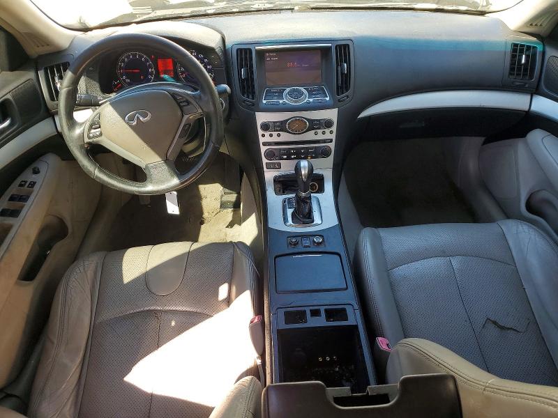 2009 Infiniti G37 VIN JNKCV61F69M358096 COPART salvage auction — SIDE, CA - SALVAGE CERTIFICATE, sold $125 on 2026-07-31 (photo 8)