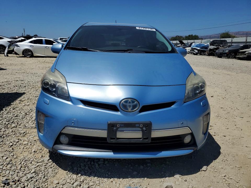 2012 Toyota Prius VIN JTDKN3DP8C3009566 COPART salvage auction — SIDE, Ca - Salvage Certificate, sold $4,100 on 2026-07-28 (photo 5)