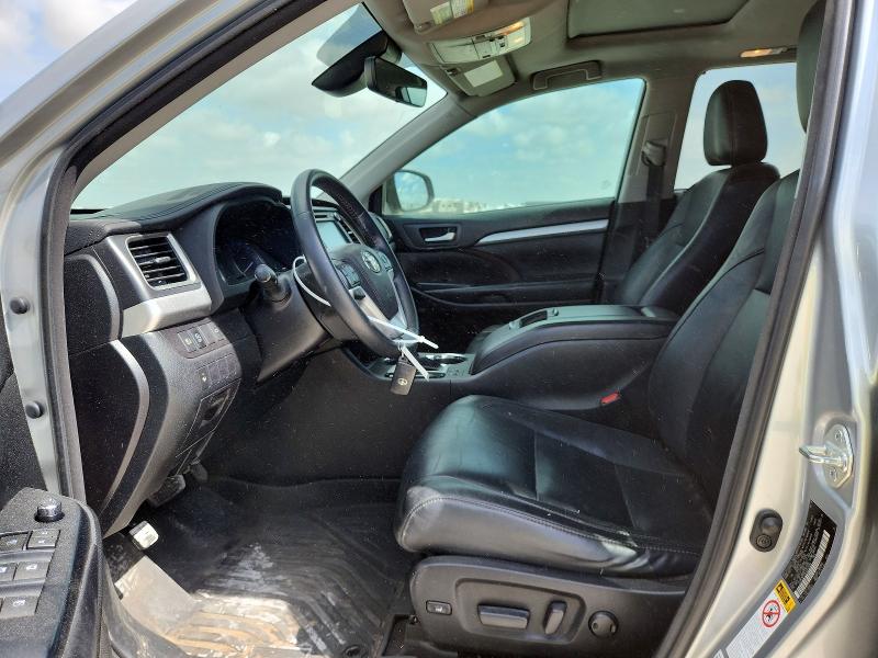2018 Toyota Highlander VIN 5TDKZRFH9JS543393 COPART salvage auction — SIDE, Tx - Salvage Vehicle Title, sold $7,800 on 2026-07-09 (photo 7)