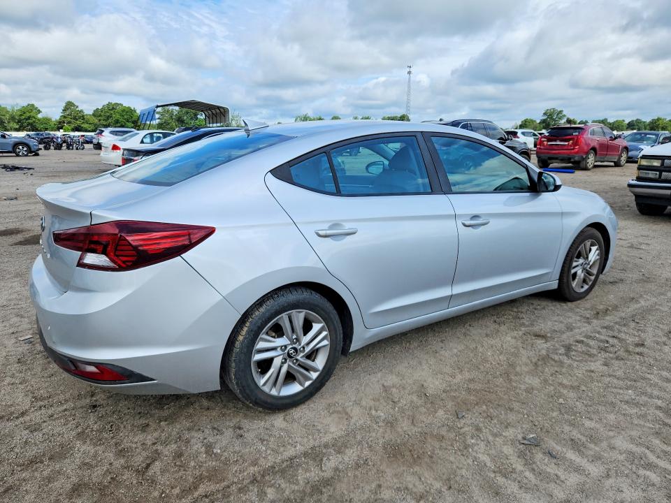 2019 Hyundai Elantra VIN KMHD84LF1KU768689 COPART salvage auction — MECHANICAL, Al - Certificate Of Title, sold $1,550 on 2026-07-23 (photo 3)