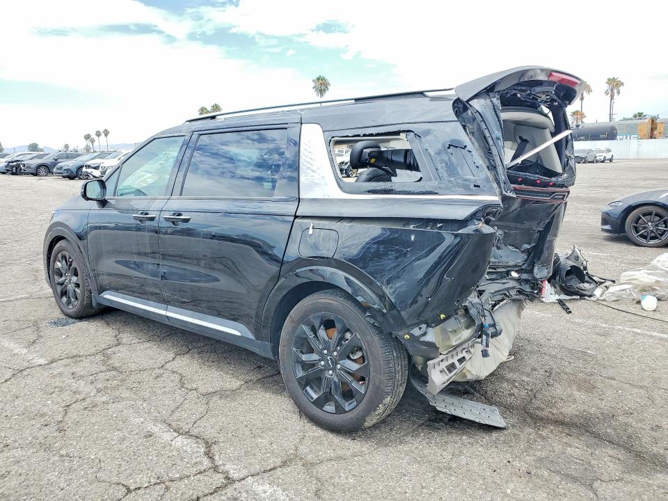 2023 Kia Carnival VIN KNDNE5H33P6299199 COPART salvage auction — REAR END, Ca - Salvage Certificate (P), sold $1,500 on 2026-07-21 (photo 2)