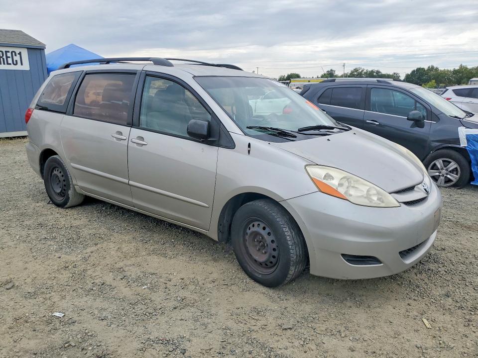 2010 Toyota Sienna VIN 5TDKK4CCXAS316553 COPART salvage auction — REAR END, CA - SALVAGE CERTIFICATE, sold $15 on 2026-07-28 (photo 4)