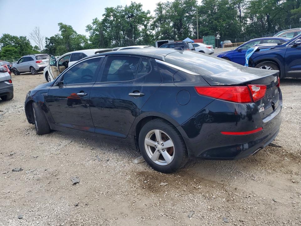 2014 Kia Optima VIN 5XXGM4A73EG328475 COPART salvage auction — VANDALISM, Nj - Certificate Of Title, sold $400 on 2026-07-21 (photo 2)