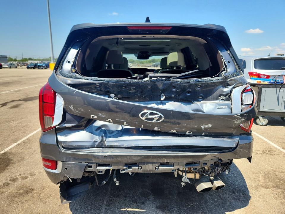 2020 Hyundai Palisade VIN KM8R5DHE3LU168496 COPART salvage auction — REAR END, OH - CERT OF TITLE-SALVAGE, sold $8,700 on 2026-07-22 (photo 6)