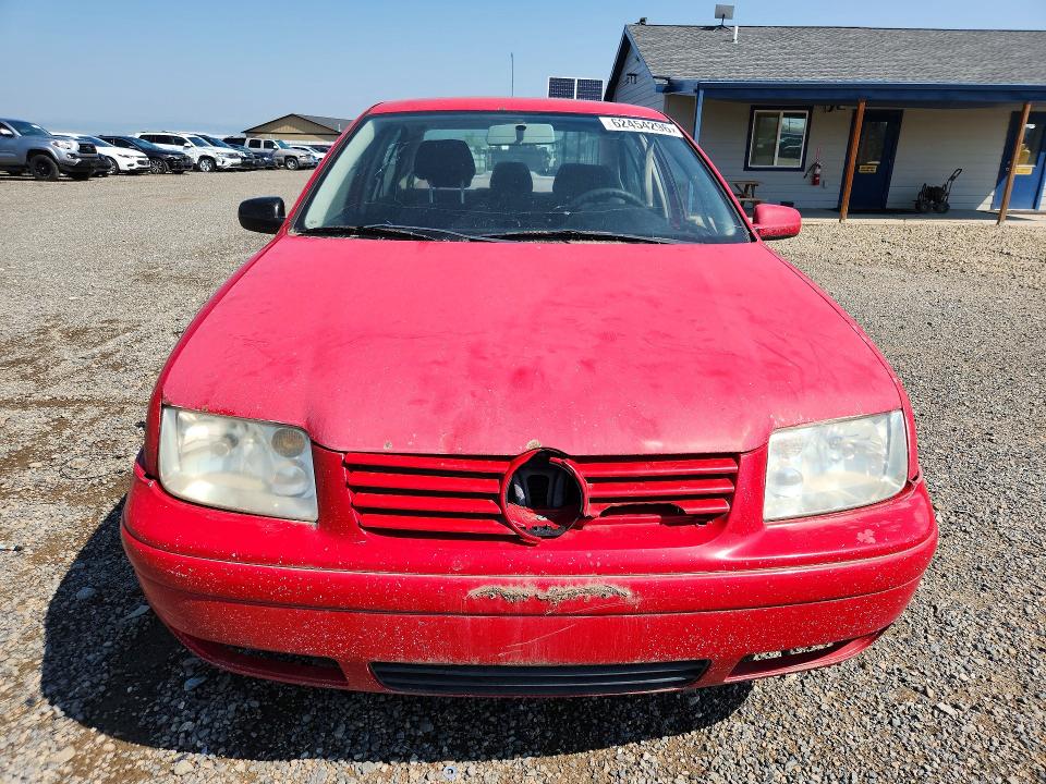 1999 Volkswagen Jetta VIN 3VWSC29M0XM067719 COPART salvage auction — FRONT END, Mt - Certificate Of Title, sold $200 on 2026-08-04 (photo 5)