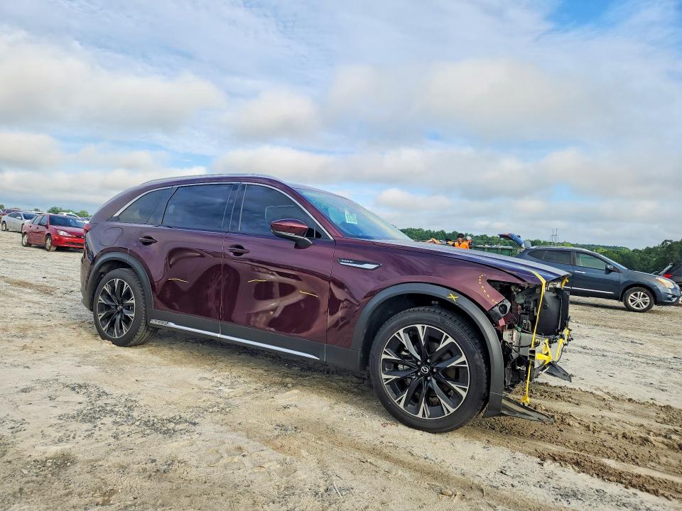 2024 Mazda Cx-90 VIN JM3KKDHA3R1108621 COPART salvage auction — FRONT END, Ga - Cert Of Title-Salvage, sold $14,100 on 2026-09-02 (photo 4)