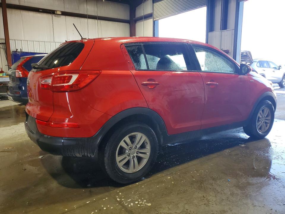 2011 Kia Sportage VIN KNDPBCA29B7016248 COPART salvage auction — MINOR DENT/SCRATCHES, MT - CERTIFICATE OF TITLE, sold $175 on 2026-07-20 (photo 3)