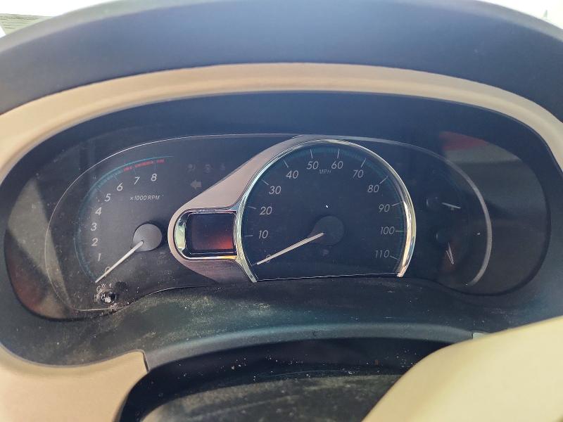 2011 Toyota Sienna VIN 5TDYK3DC7BS112829 COPART salvage auction — FRONT END, Va - Cert Of Title - Salvage, sold $300 on 2026-07-24 (photo 9)