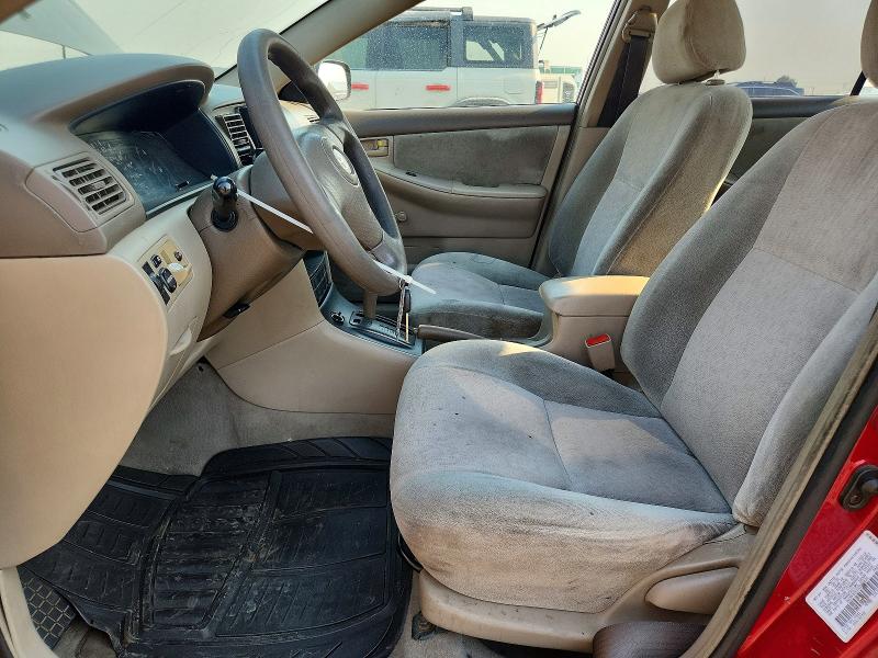 2003 Toyota Corolla VIN 1NXBR32E13Z087439 COPART salvage auction — REAR END, Co - Public - Salvage Title, sold $575 on 2026-07-09 (photo 7)