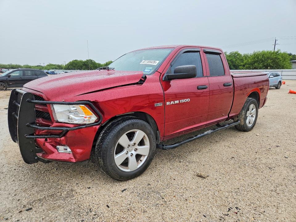 2012 Dodge Ram VIN 1C6RD6FT2CS331226 COPART salvage auction — FRONT END, Tx - Salvage Vehicle Title, sold $4,499 on 2026-08-15 (photo 1)