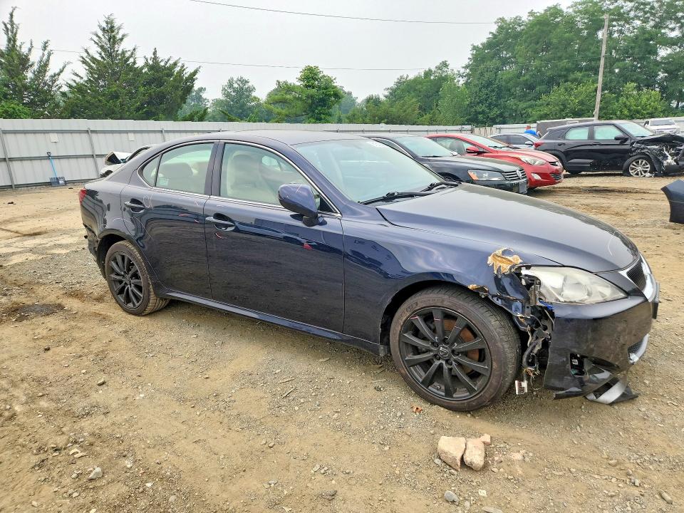 2007 Lexus Is 250 VIN JTHCK262375014160 COPART salvage auction — FRONT END, Nj - Cert Of Title-Salvage, sold $275 on 2026-07-22 (photo 4)