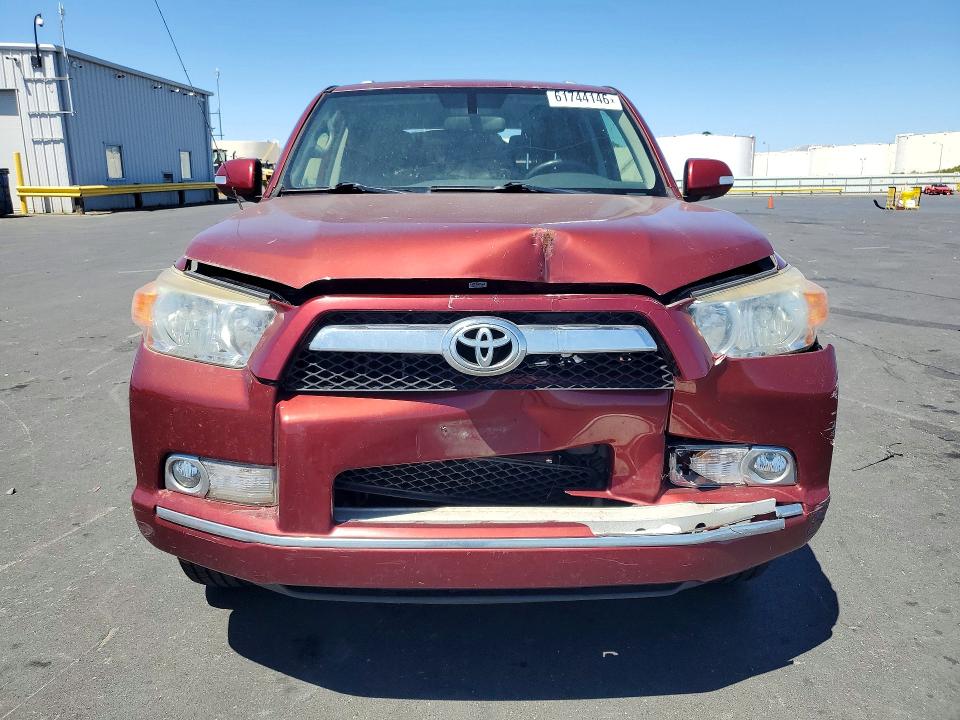 2013 Toyota 4runner VIN JTEBU5JR5D5122753 COPART salvage auction — FRONT END, Ut - Dis/Dlr/Exp Only Clean Title, sold $5,900 on 2026-07-27 (photo 5)