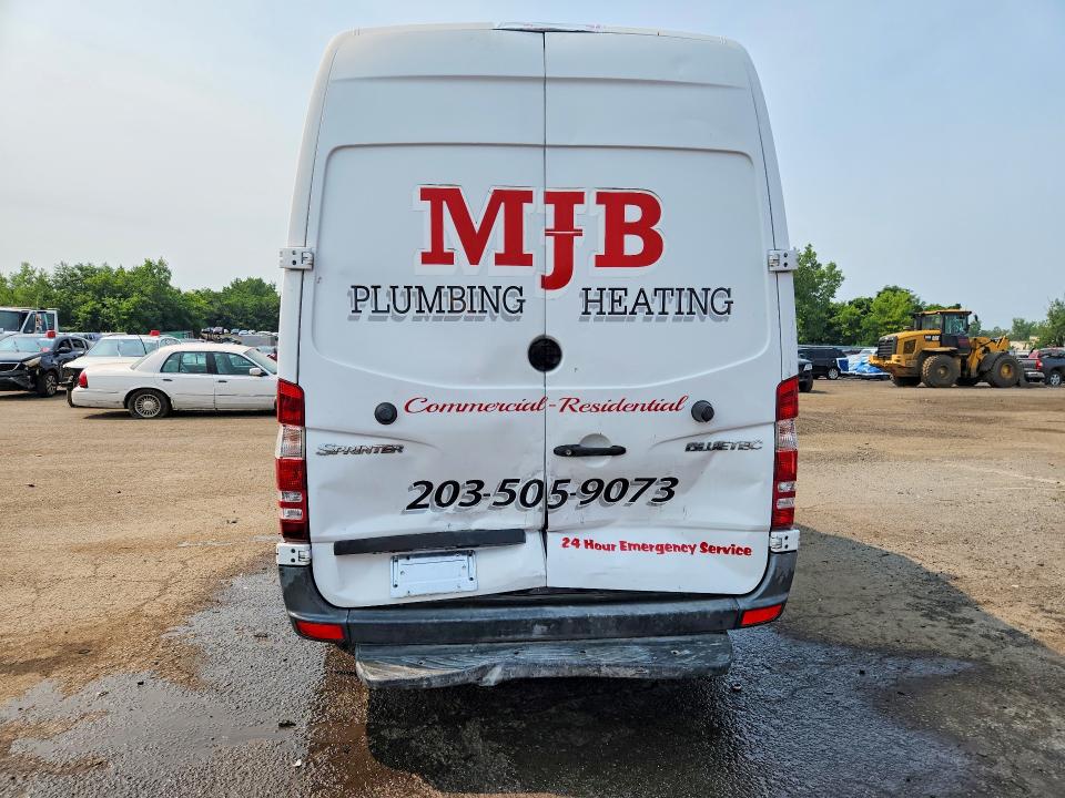 2013 Mercedes-benz Sprinter VIN WD3PE7CC8D5741840 COPART salvage auction — ROOF, CT - CERT OF TITLE-SALVAGE, sold $125 on 2026-07-21 (photo 6)