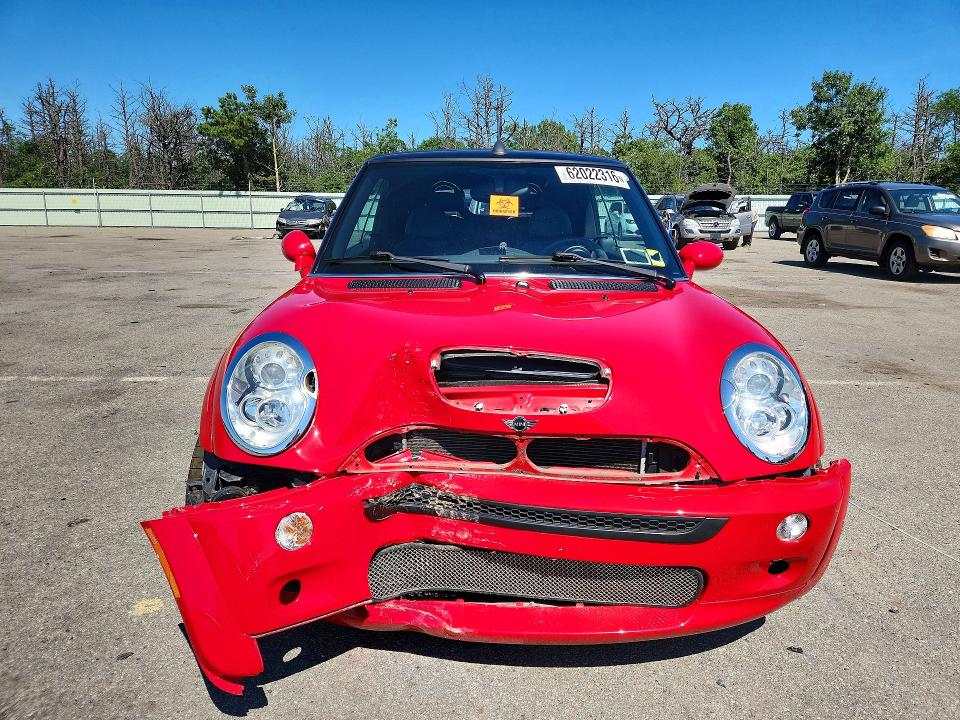 2005 Mini Cooper VIN WMWRH33545TK55956 COPART salvage auction — MISSING/ALTERED VIN, Ny - Mv-907A Salvage Certificate, sold $375 on 2026-08-03 (photo 5)