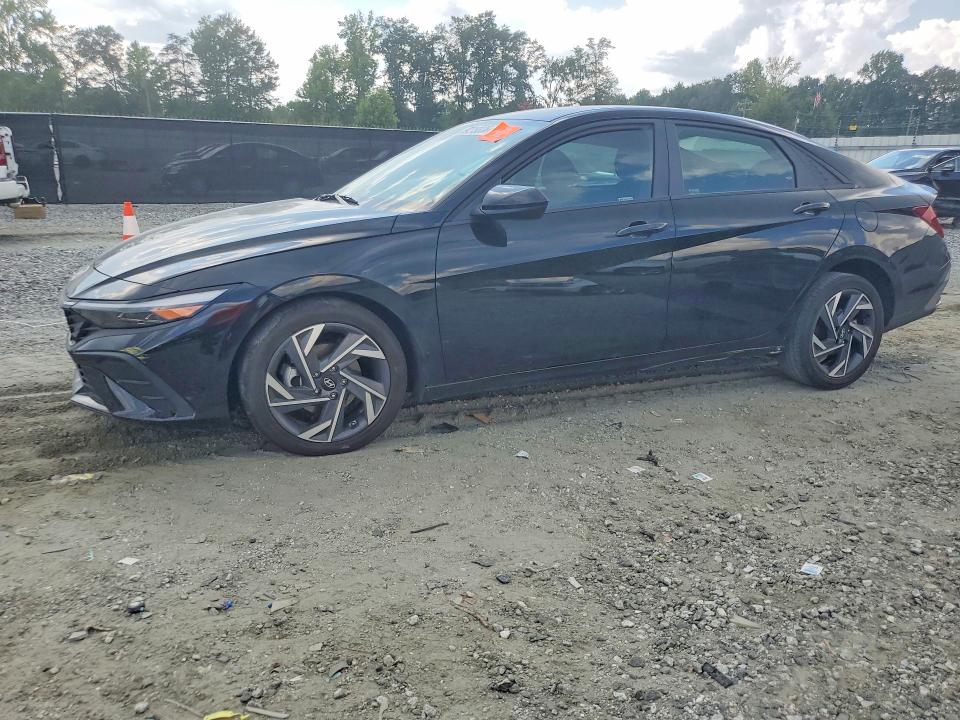 2025 Hyundai Elantra VIN KMHLM4DJ7SU145863 — COPART salvage auction photo