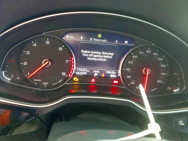 2017 Audi Q7 VIN WA1LHAF78HD036162 COPART salvage auction — UNDERCARRIAGE, In - Certificate Of Title, sold $150 on 2026-07-30 (photo 9)