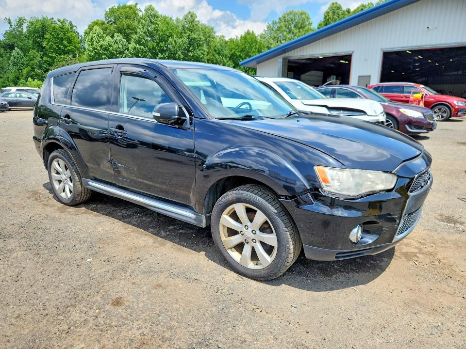 2010 Mitsubishi Outlander VIN JA4JT5AXXAZ007145 COPART salvage auction — FRONT END, NH - CERTIFICATE OF TITLE (P), sold $950 on 2026-07-27 (photo 4)