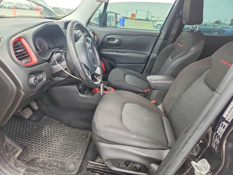 2016 Jeep Renegade VIN ZACCJBCT9GPD13418 COPART salvage auction — HAIL, Co - Certificate Of Title, sold $1,600 on 2026-08-04 (photo 7)