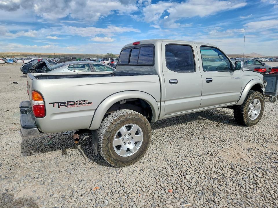 2001 Toyota Tacoma VIN 5TEHN72N21Z767002 COPART salvage auction — FRONT END, UT - SALVAGE CERTIFICATE, sold $2,200 on 2026-07-24 (photo 3)