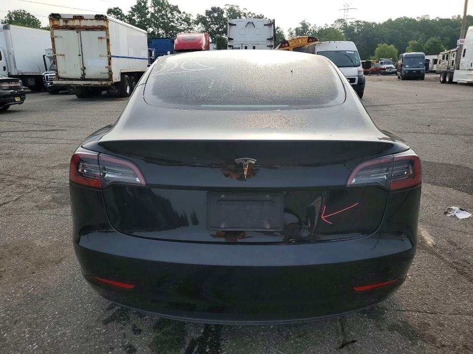 2022 Tesla Model 3 VIN 5YJ3E1EA7NF369033 COPART salvage auction — SIDE, PA - CERT OF TITLE, sold $11,700 on 2026-07-22 (photo 6)
