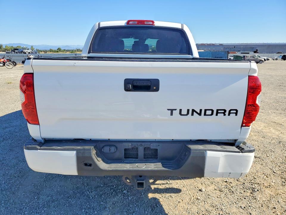 2018 Toyota Tundra VIN 5TFDY5F16JX755332 COPART salvage auction — FRONT END, Ca - Salvage Certificate, sold $15,300 on 2026-07-31 (photo 6)