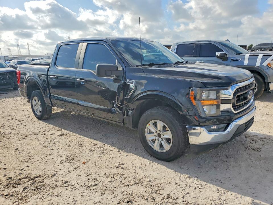 2023 Ford F-150 VIN 1FTEW1C59PKD23933 COPART salvage auction — SIDE, TX - SALVAGE VEHICLE TITLE, sold $9,300 on 2026-07-31 (photo 4)