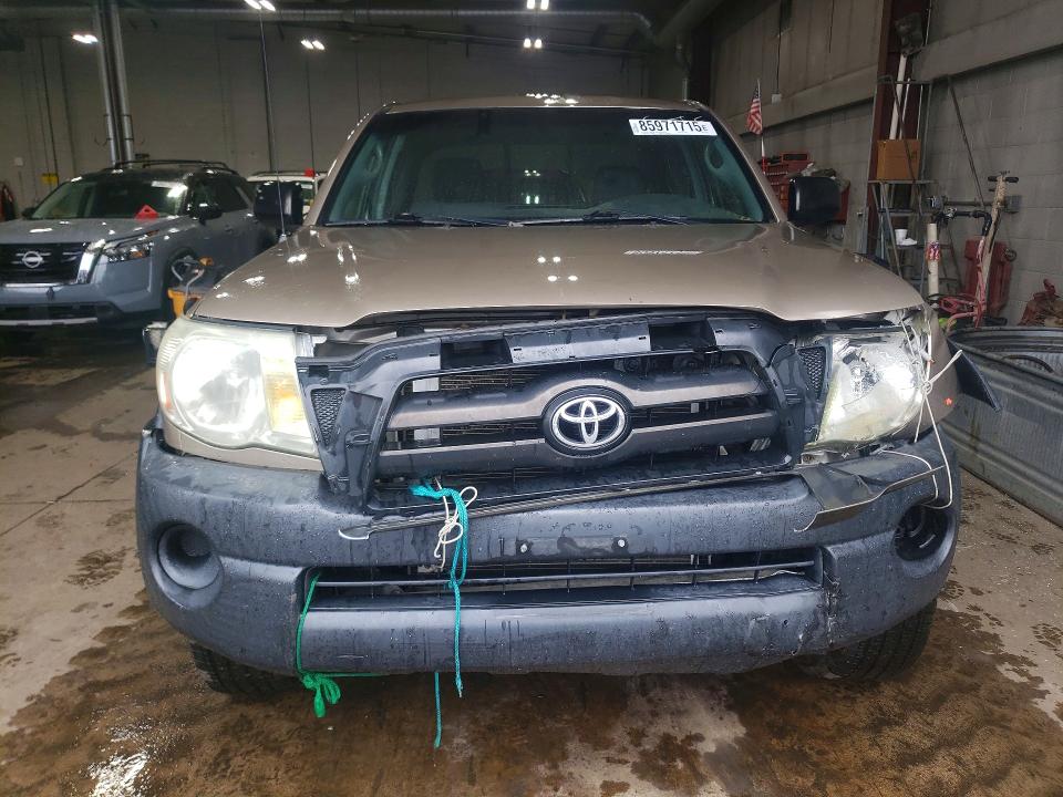 2008 Toyota Tacoma VIN 5TEUU42N68Z499033 COPART salvage auction — FRONT END, CT - CERT OF TITLE-SALVAGE, sold $2,250 on 2026-07-14 (photo 5)