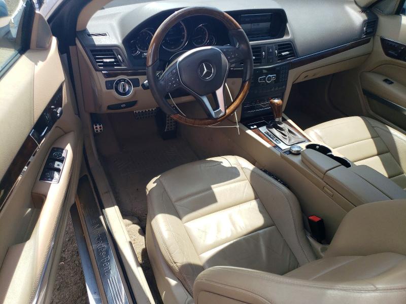 2013 Mercedes-benz E-class VIN WDDKK5KF7DF191135 COPART salvage auction — REAR END, CT - CERT OF TITLE-SALVAGE, sold $1,850 on 2026-08-04 (photo 8)
