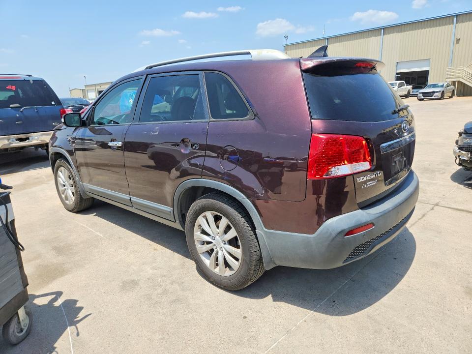 2011 Kia Sorento VIN 5XYKU3A1XBG114185 COPART salvage auction — SIDE, Tx - Certificate Of Title, sold $1,500 on 2026-07-30 (photo 2)