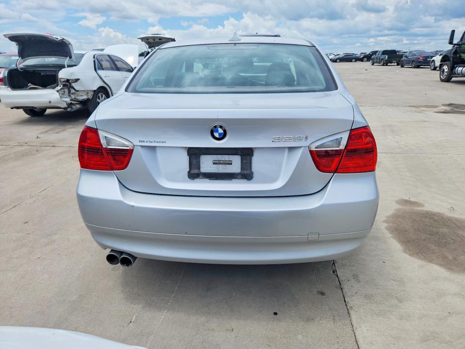 2008 BMW 3 series VIN WBAVC53548FZ84213 COPART salvage auction — MECHANICAL, TX - CERTIFICATE OF TITLE, sold $225 on 2026-07-27 (photo 6)