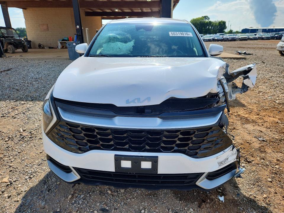 2023 Kia Sportage VIN 5XYK33AF0PG089609 COPART salvage auction — FRONT END, Al - Cert Of Title-Salvage Title, sold $6,000 on 2026-07-15 (photo 5)