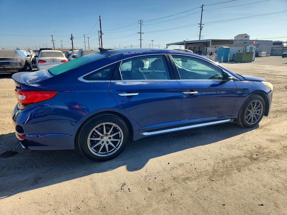 2023 Hyundai Sonata VIN 5NPE34AF3FH079473 COPART salvage auction — FRONT END, Ca - Salvage Certificate (P), sold $875 on 2026-07-27 (photo 3)