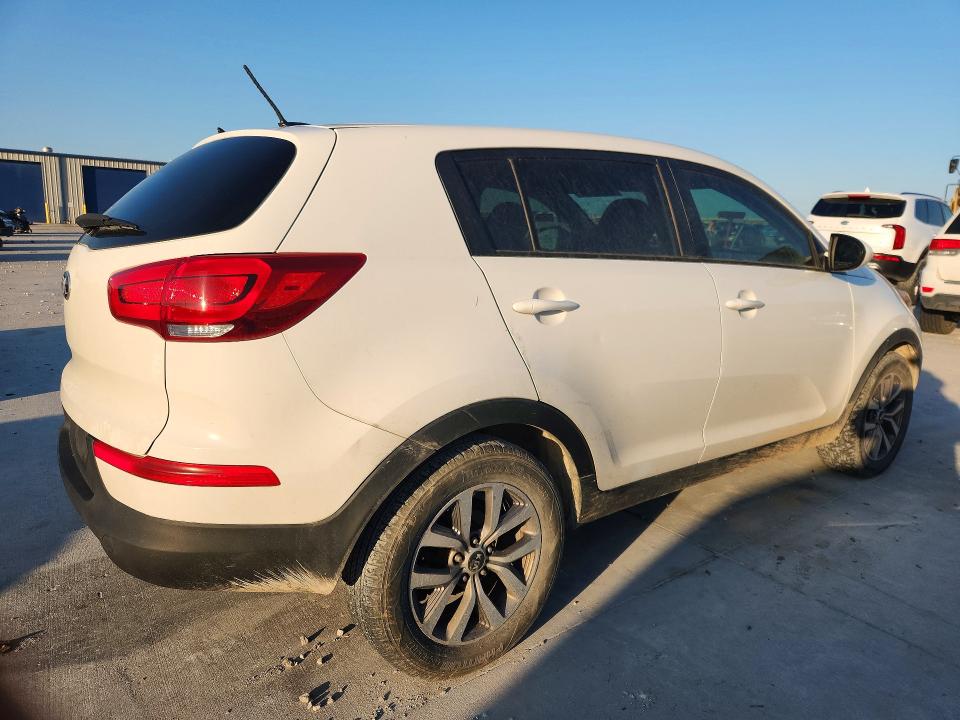 2016 Kia VIN KNDPB3ACXG7852277 COPART salvage auction — MECHANICAL, TX - CERTIFICATE OF TITLE, sold $1,850 on 2026-07-10 (photo 3)
