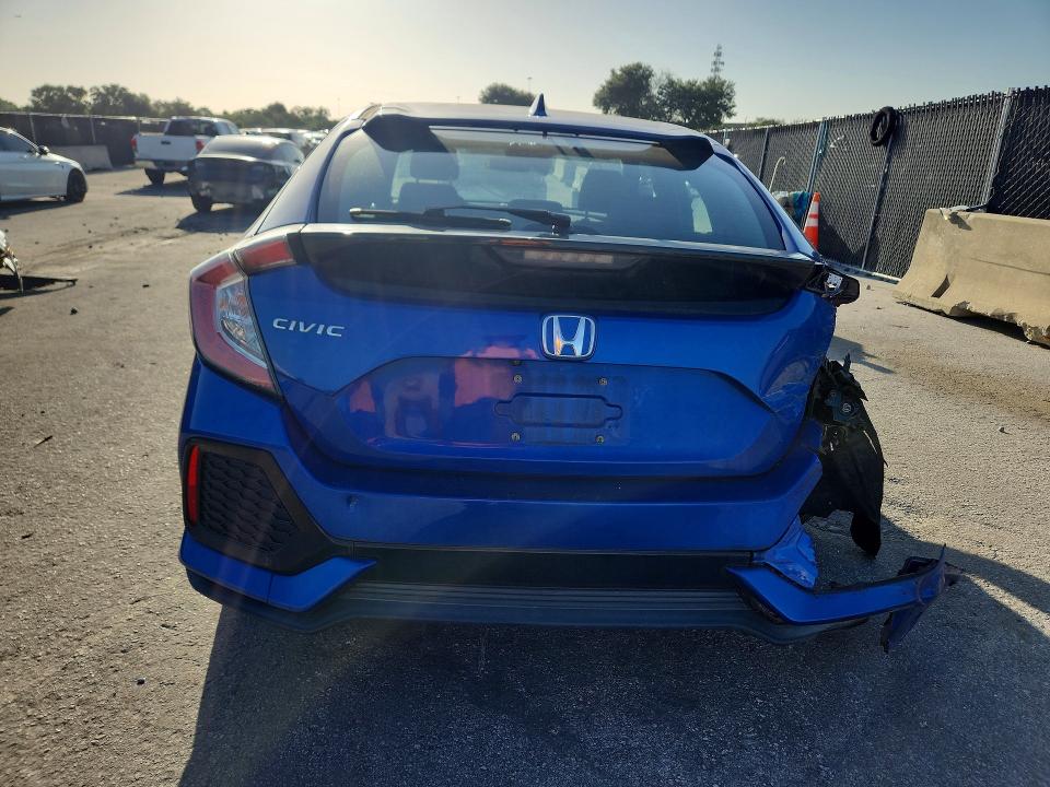 2018 Honda Civic VIN SHHFK7H34JU230993 COPART salvage auction — UNDERCARRIAGE, Fl - Certificate Of Destruction, sold $1,200 on 2026-07-23 (photo 6)