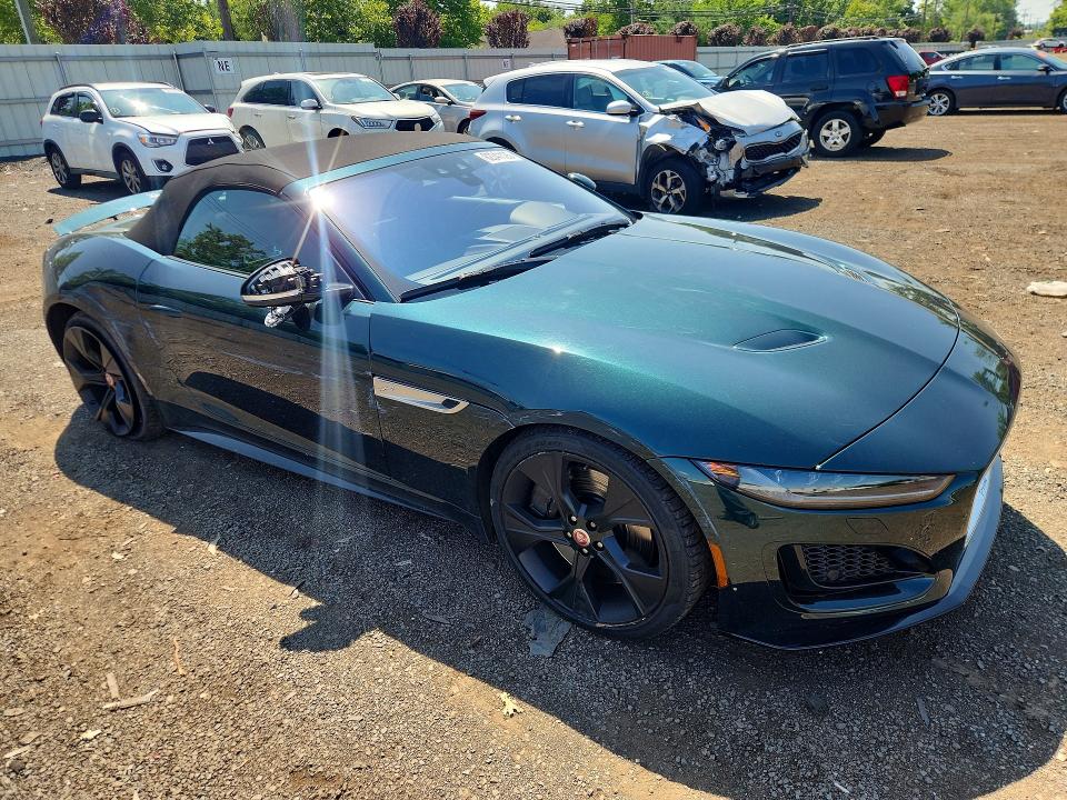 2021 Jaguar F-type VIN SAJD85FV5MCK69756 COPART salvage auction — UNDERCARRIAGE, Ct - Cert Of Title-Salvage, sold $15,400 on 2026-07-28 (photo 4)