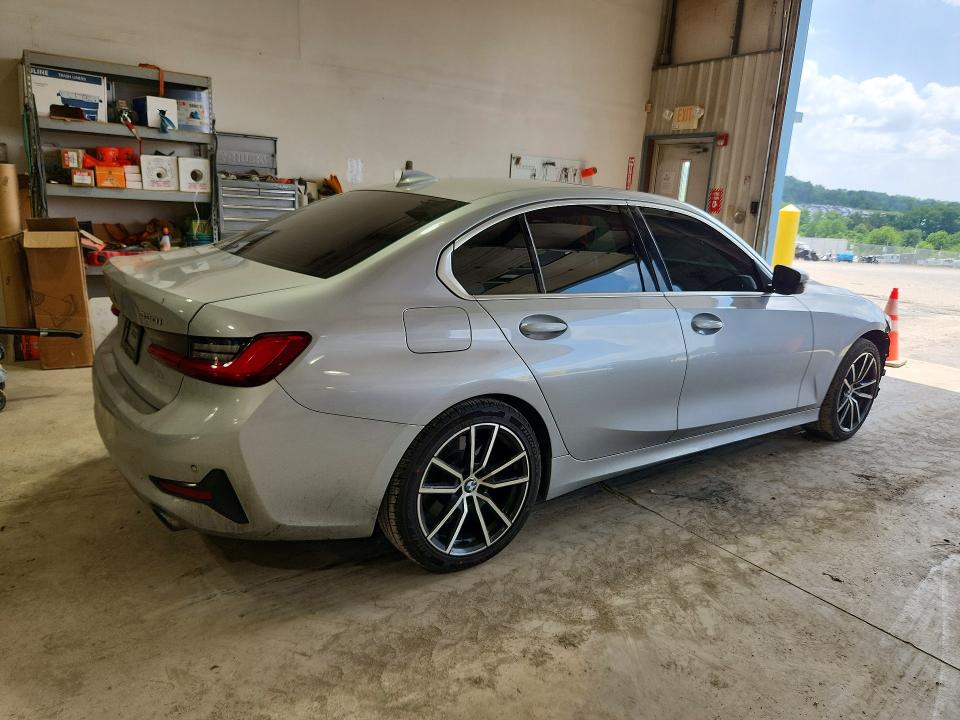 2020 BMW 3er VIN WBA5R1C02LFH74829 COPART salvage auction — FRONT END, Pa - Certificate Of Salvage, sold $1,000 on 2026-07-24 (photo 3)