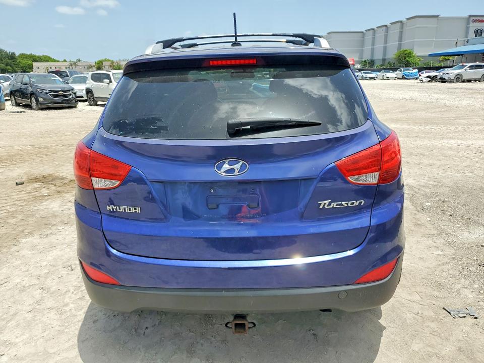 2011 Hyundai Tucson VIN KM8JU3AC6BU219880 COPART salvage auction — REAR END, Ks - Certificate Of Title, sold $1,550 on 2026-07-14 (photo 6)