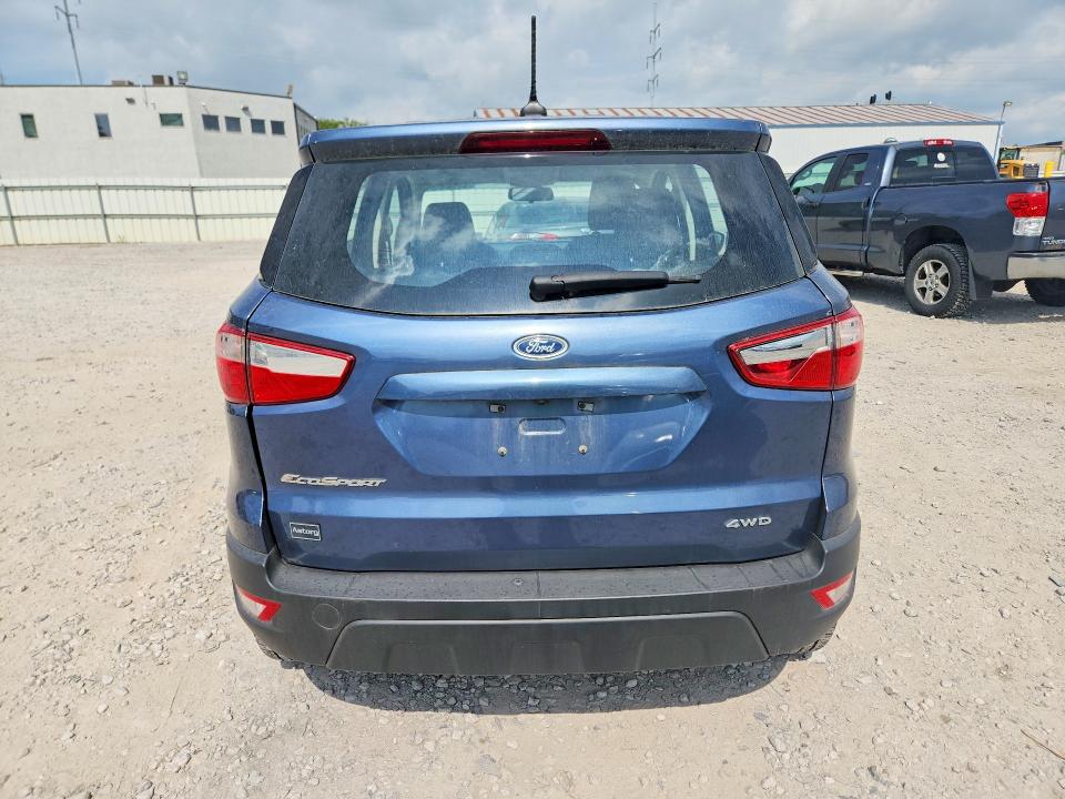 2022 Ford VIN MAJ6S3FL2NC474857 COPART salvage auction — HAIL, Oh - Cert Of Title-Salvage, sold $5,700 on 2026-07-28 (photo 6)