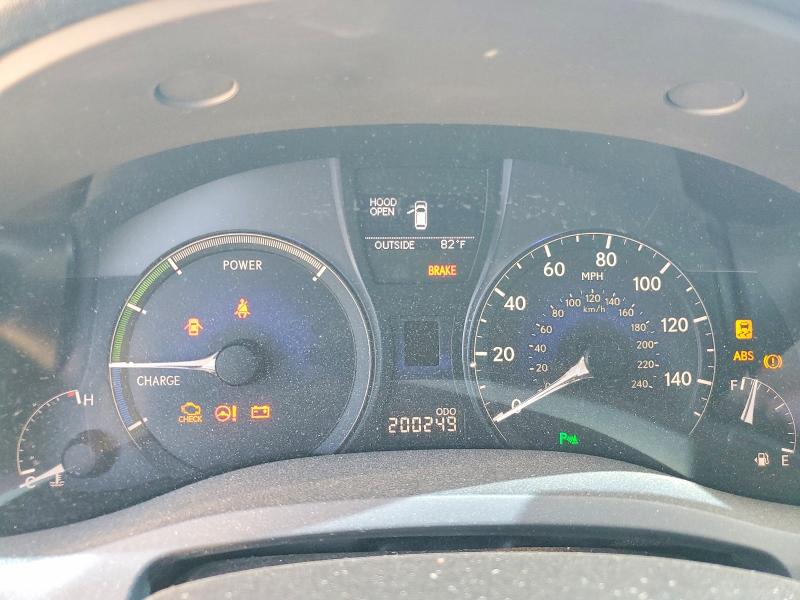 2010 Lexus Rx VIN JTJZB1BA4A2002978 COPART salvage auction — REAR END, Ca - Salvage Certificate, sold $1,600 on 2026-07-23 (photo 9)