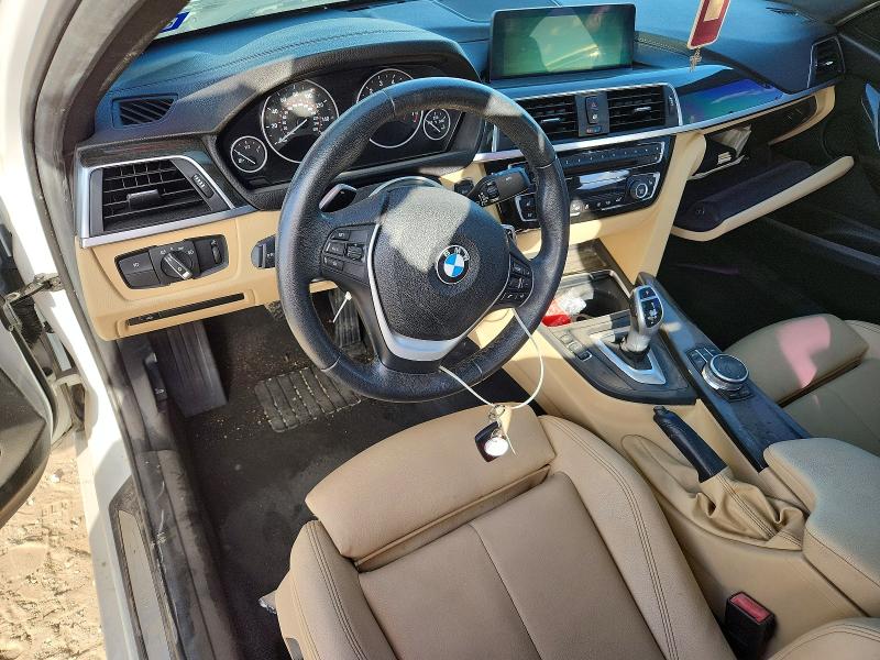 2018 BMW VIN WBA8B9C52JAE22114 COPART salvage auction — WATER/FLOOD, Tx - Salvage Title-Flood Damage, sold $2,250 on 2026-08-06 (photo 8)