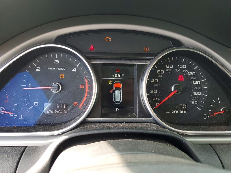 2015 Audi Q7 VIN WA1LMAFE4FD025280 COPART salvage auction — REAR END, Tx - Certificate Of Title, sold $4,250 on 2026-07-29 (photo 9)