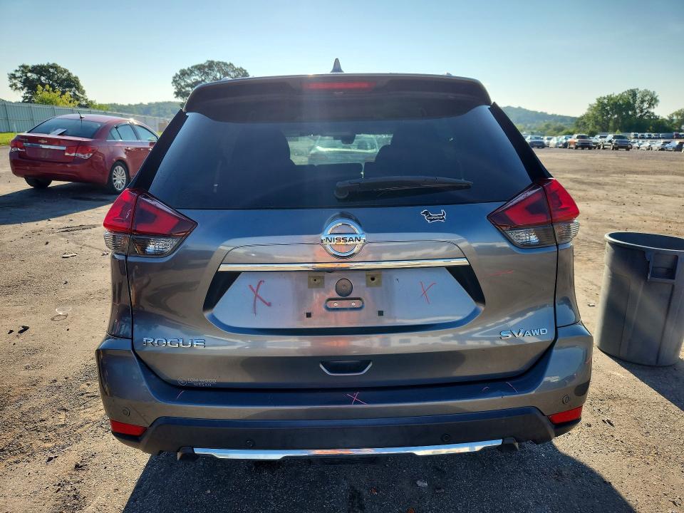 2020 Nissan Rogue VIN KNMAT2MV6LP516145 COPART salvage auction — FRONT END, Wi - Junked Vehicle Bill Of Sale, sold $200 on 2026-07-28 (photo 6)