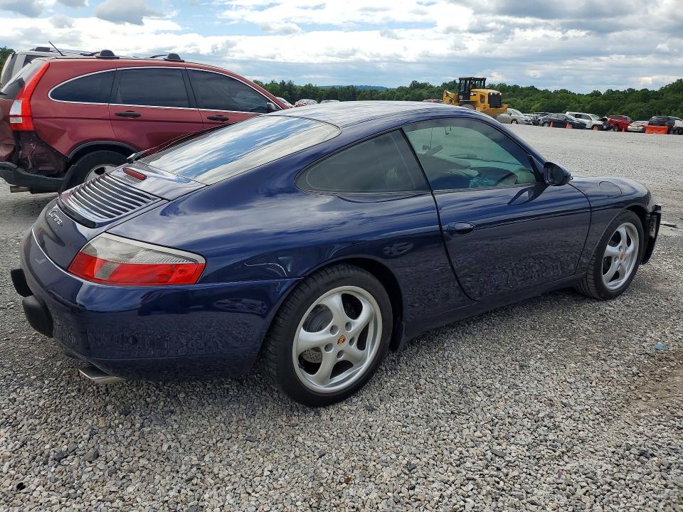 2001 Porsche 911 VIN WP0AA29951S620427 COPART salvage auction — FRONT END, Pa - Certificate Of Salvage, sold $10,200 on 2026-08-10 (photo 3)