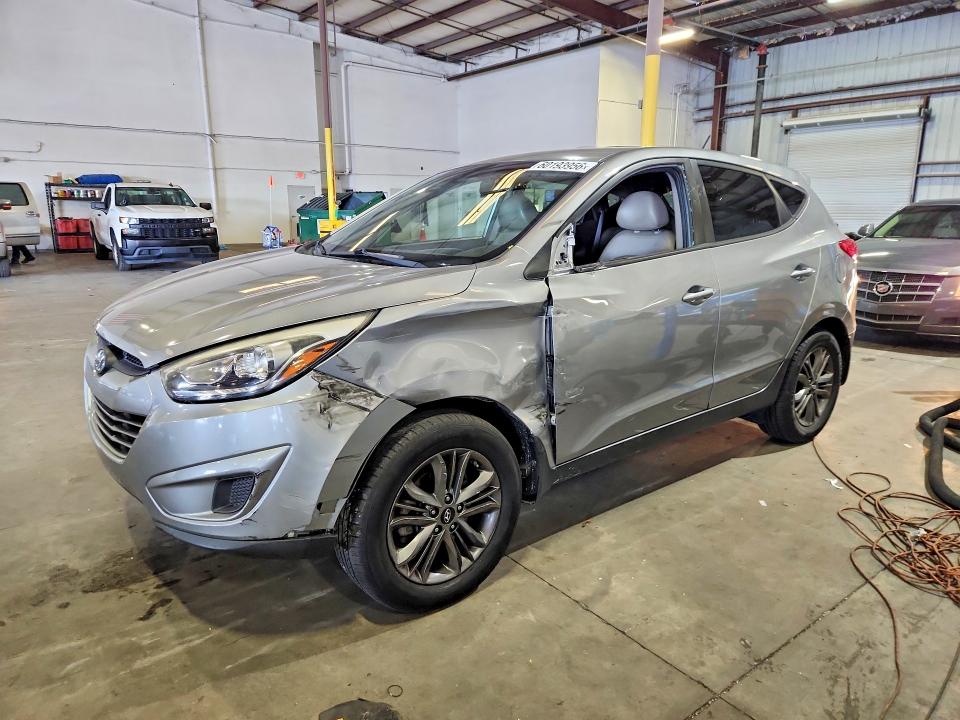2015 Hyundai Tucson VIN KM8JT3AF9FU051722 COPART salvage auction — FRONT END, Fl - Cert Of Title Slvg Rebuildable, sold $2,200 on 2026-07-20 (photo 1)