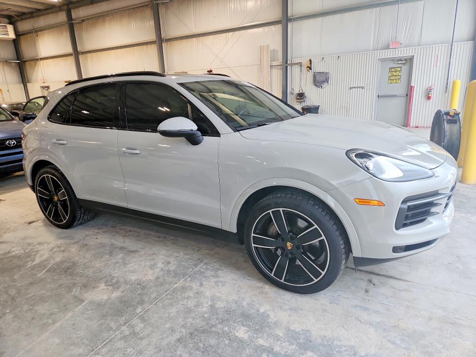 2021 Porsche Cayenne VIN WP1AB2AY0MDA28571 COPART salvage auction — REAR END, Ne - Cert Of Title-Salvage, sold $27,250 on 2026-08-18 (photo 4)