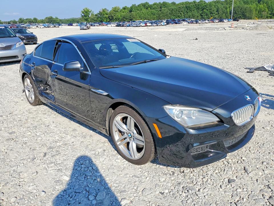 2013 BMW 6er VIN WBA6B2C50DDG66572 COPART salvage auction — SIDE, Ga - Cert Of Ttl-Slvg Manufctr Bybk, sold $3,350 on 2026-08-05 (photo 4)