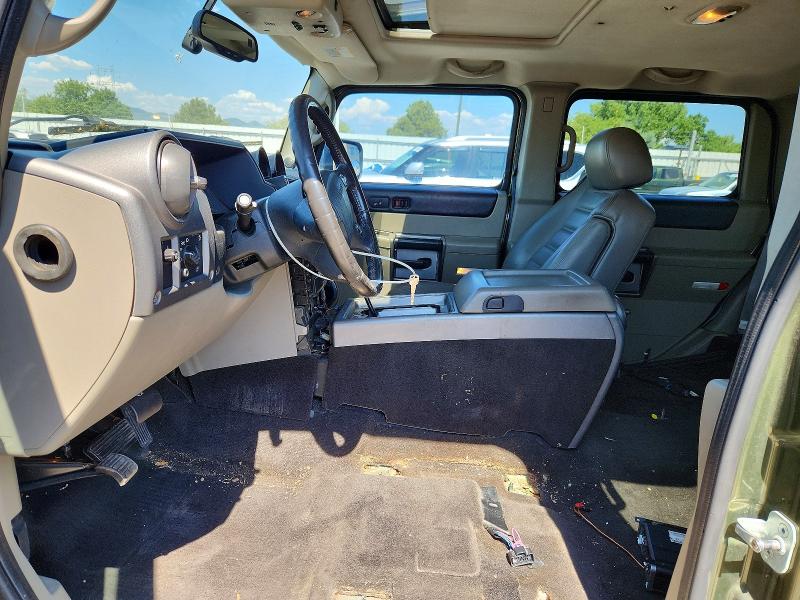 2003 Hummer H2 VIN 5GRGN23UX3H128468 COPART salvage auction — VANDALISM, CO - PUBLIC - SALVAGE TITLE, sold $1,750 on 2026-09-30 (photo 7)