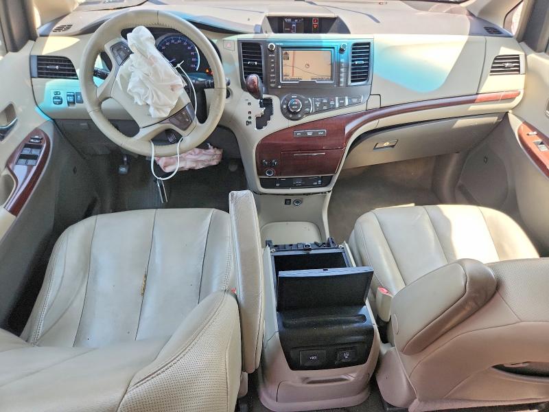 2012 Toyota Sienna VIN 5TDYK3DC5CS195582 COPART salvage auction — FRONT END, Va - Cert Of Title - Salvage, sold $900 on 2026-07-22 (photo 8)