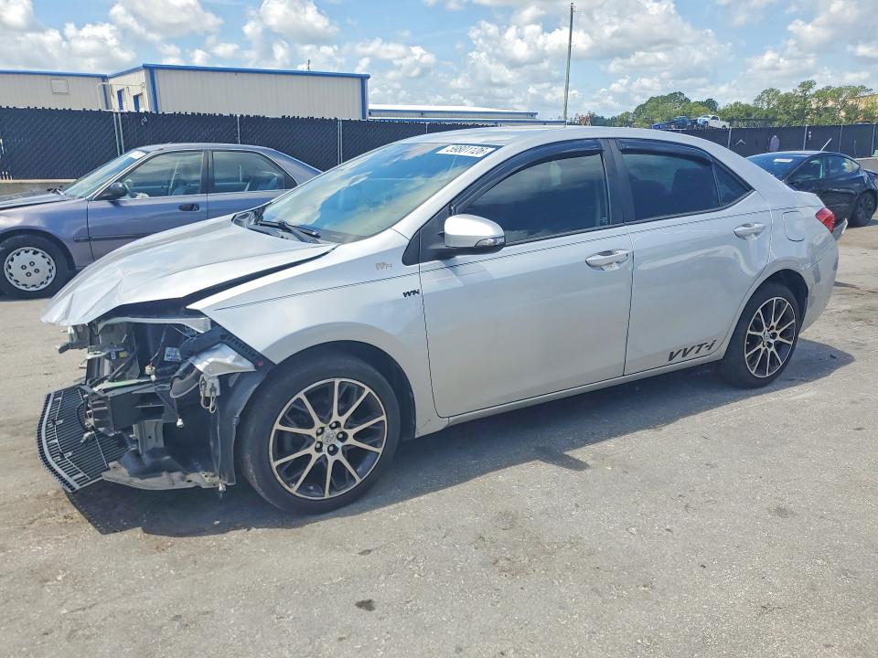 2017 Toyota Corolla VIN 5YFBURHE5HP630163 COPART salvage auction — FRONT END, Fl - Cert Of Title Slvg Rebuildable, sold $3,100 on 2026-07-14 (photo 1)