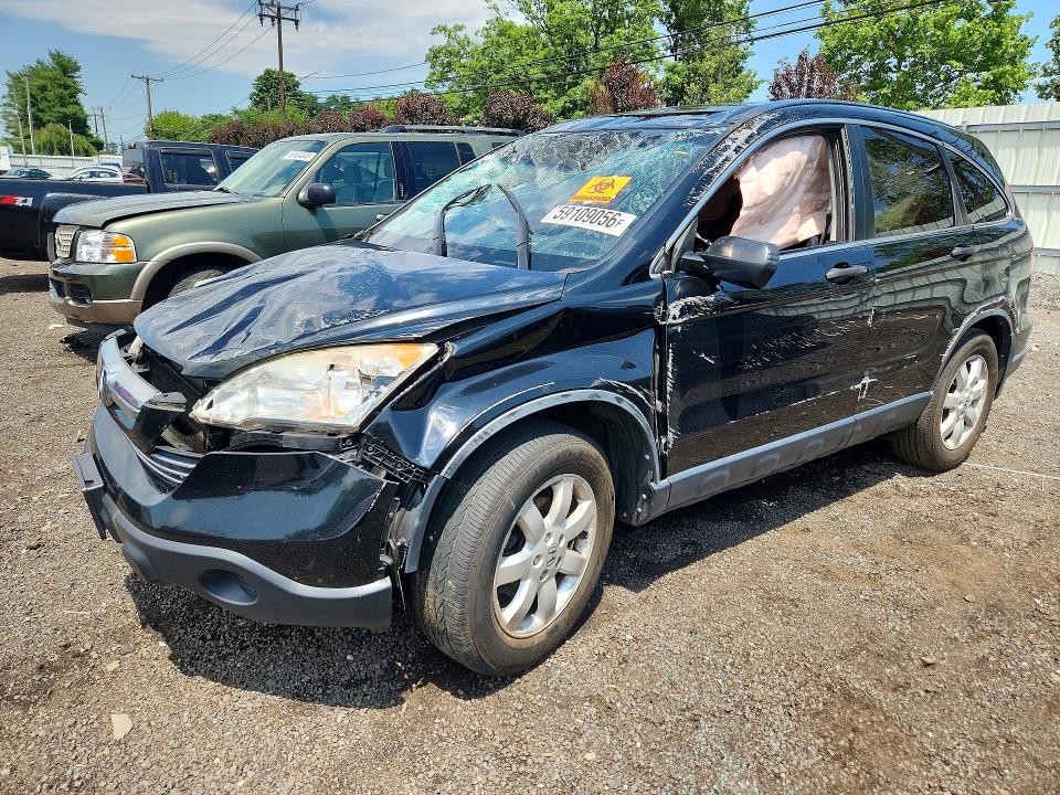2009 Honda Cr-v VIN JHLRE48529C002654 COPART salvage auction — SIDE, CT - CERT OF TITLE-SALVAGE, sold $825 on 2026-07-17 (photo 1)